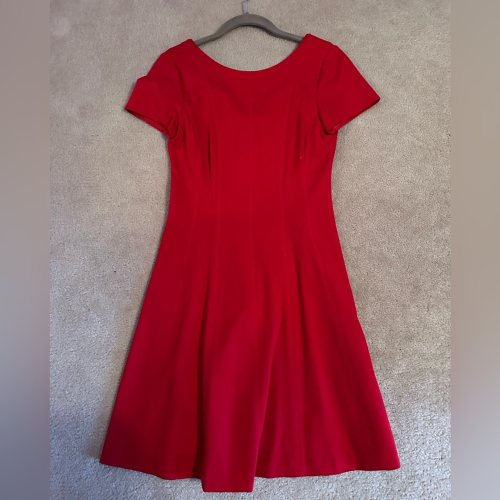 Banana Republic Red A Line Dress